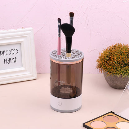 Automatic Makeup Brush Cleaner